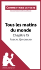 Tous les matins du monde de Pascal Quignard - Chapitre 15 : Commentaire et Analyse de texte - eBook