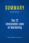 Summary: The 22 Immutable Laws of Marketing - eBook