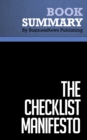 Summary: The Checklist Manifesto  Atul Gawande - eBook