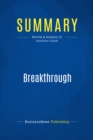 Summary: Breakthrough - eBook