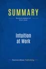 Summary: Intuition at Work - eBook