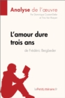L'amour dure trois ans de Frederic Beigbeder (Analyse de l'oeuvre) : Analyse complete et resume detaille de l'oeuvre - eBook
