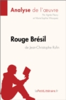 Rouge Bresil de Jean-Christophe Rufin (Analyse de l'œuvre) : Analyse complete et resume detaille de l'oeuvre - eBook