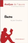 Electre de Jean Giraudoux (Analyse de l'oeuvre) : Analyse complete et resume detaille de l'oeuvre - eBook