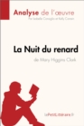 La Nuit du renard de Mary Higgins Clark (Analyse de l'oeuvre) : Analyse complete et resume detaille de l'oeuvre - eBook