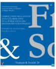 L'implication des langues dans l'elaboration et la publication des recherches scientifiques : L'exemple du francais parmi d'autres langues - eBook
