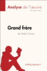 Grand frere de Mahir Guven (Analyse de l'oeuvre) : Analyse complete et resume detaille de l'oeuvre - eBook