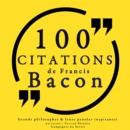 100 citations de Francis Bacon - eAudiobook
