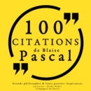 100 citations de Blaise Pascal - eAudiobook