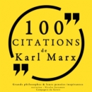 100 citations de Karl Marx - eAudiobook