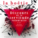 Discours de la servitude volontaire, Etienne de la Boetie - eAudiobook