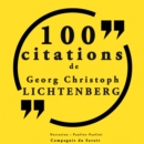 100 citations Georg Christophe Lichtenberg - eAudiobook
