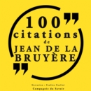 100 citations Jean de la Bruyere - eAudiobook