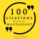 100 citations de Guy de Maupassant - eAudiobook
