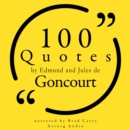 100 Quotes by Edmond and Jules de Goncourt - eAudiobook