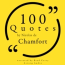 100 Quotes by Nicolas de Chamfort - eAudiobook