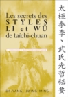 Les secrets des styles Li et Wu de taichi-chuan - eBook