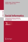 Social Informatics : 10th International Conference, SocInfo 2018, St. Petersburg, Russia, September 25-28, 2018, Proceedings, Part II - eBook