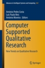 Computer Supported Qualitative Research : New Trends on Qualitative Research - eBook