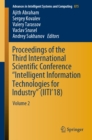 Proceedings of the Third International Scientific Conference "Intelligent Information Technologies for Industry" (IITI'18) : Volume 2 - eBook