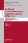 Intelligent Data Engineering and Automated Learning - IDEAL 2018 : 19th International Conference,  Madrid, Spain, November 21-23, 2018, Proceedings, Part I - eBook