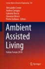 Ambient Assisted Living : Italian Forum 2018 - eBook