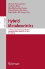 Hybrid Metaheuristics : 11th International Workshop, HM 2019, Concepcion, Chile, January 16-18, 2019, Proceedings - eBook