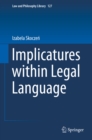 Implicatures within Legal Language - eBook