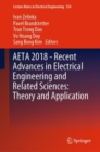 AETA 2018 - Recent Advances in Electrical Engineering and Related Sciences: Theory and Application - eBook