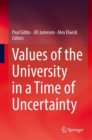 Values of the University in a Time of Uncertainty - eBook