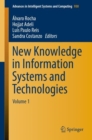 New Knowledge in Information Systems and Technologies : Volume 1 - eBook
