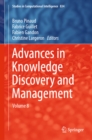 Advances in Knowledge Discovery and Management : Volume 8 - eBook