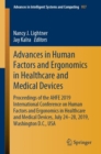 Advances in Human Factors and Ergonomics in Healthcare and Medical Devices : Proceedings of the AHFE 2019 International Conference on Human Factors and Ergonomics in Healthcare and Medical Devices, Ju - eBook