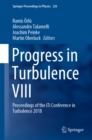 Progress in Turbulence VIII : Proceedings of the iTi Conference in Turbulence 2018 - eBook