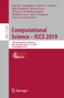 Computational Science - ICCS 2019 : 19th International Conference, Faro, Portugal, June 12-14, 2019, Proceedings, Part IV - eBook