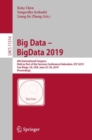 Big Data - BigData 2019 : 8th International Congress, Held as Part of the Services Conference Federation, SCF 2019, San Diego, CA, USA, June 25-30, 2019, Proceedings - eBook