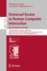 Universal Access in Human-Computer Interaction. Theory, Methods and Tools : 13th International Conference, UAHCI 2019, Held as Part of the 21st HCI International Conference, HCII 2019, Orlando, FL, US - eBook