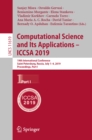 Computational Science and Its Applications - ICCSA 2019 : 19th International Conference, Saint Petersburg, Russia, July 1-4, 2019, Proceedings, Part I - eBook