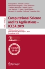 Computational Science and Its Applications - ICCSA 2019 : 19th International Conference, Saint Petersburg, Russia, July 1-4, 2019, Proceedings, Part II - eBook
