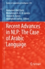 Recent Advances in NLP: The Case of Arabic Language - eBook