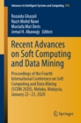 Recent Advances on Soft Computing and Data Mining : Proceedings of the Fourth International Conference on Soft Computing and Data Mining (SCDM 2020), Melaka, Malaysia, January 22-?23, 2020 - eBook