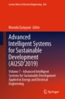Advanced Intelligent Systems for Sustainable Development (AI2SD'2019) : Volume 7-  Advanced Intelligent Systems for Sustainable Development Applied in  Energy and Electrical Engineering - eBook