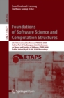 Foundations of Software Science and Computation Structures : 23rd International Conference, FOSSACS 2020, Held as Part of the European Joint Conferences on Theory and Practice of Software, ETAPS 2020, - eBook