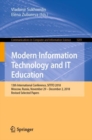 Modern Information Technology and IT Education : 13th International Conference, SITITO 2018, Moscow, Russia, November 29 - December 2, 2018, Revised Selected Papers - eBook