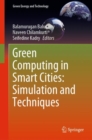 Green Computing in Smart Cities: Simulation and Techniques - eBook