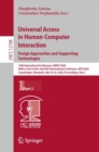 Universal Access in Human-Computer Interaction. Design Approaches and Supporting Technologies : 14th International Conference, UAHCI 2020, Held as Part of the 22nd HCI International Conference, HCII 2 - eBook