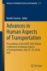 Advances in Human Aspects of Transportation : Proceedings of the AHFE 2020 Virtual Conference on Human Aspects of Transportation, July 16-20, 2020, USA - eBook