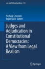 Judges and Adjudication in Constitutional Democracies: A View from Legal Realism - eBook