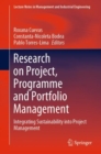 Research on Project, Programme and Portfolio Management : Integrating Sustainability into Project Management - eBook