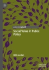 Social Value in Public Policy - eBook